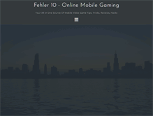 Tablet Screenshot of fehler10.com